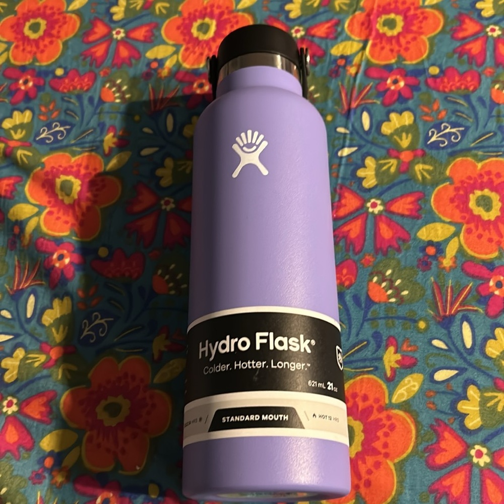 Hydro Flask 21oz Standard Flex Cap Lupine NWT - Picture 2 of 5